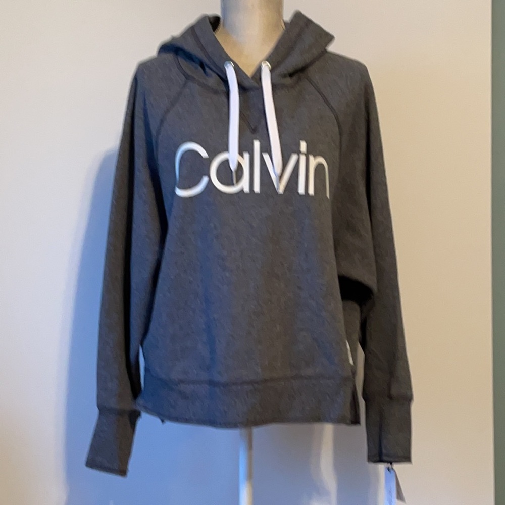 NWT Calvin Klein Performance Relaxed Logo Hoodie